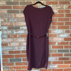 Burgundy Dress